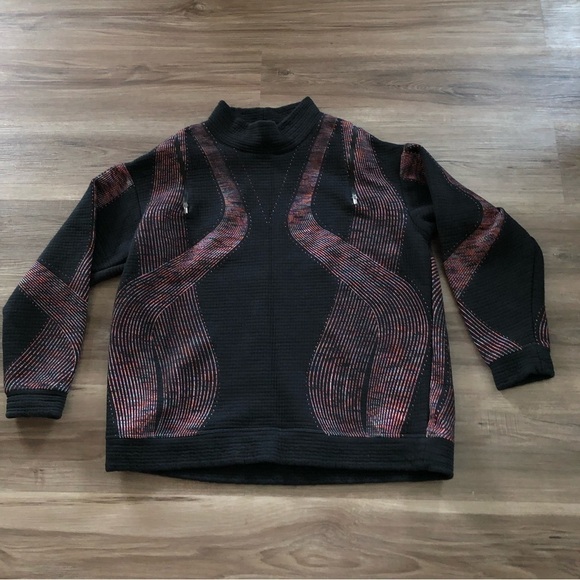 Nike City Ready Long Sleeve Oversized Training Top Women Medium Athletic Sporty - Picture 1 of 10